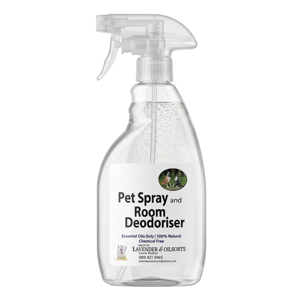 Pet Spray & Room Deodoriser, handmade in Co. Wexford